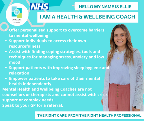 Health and wellbeing coach